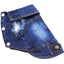 Dog Cat Clothes Jeans Jacket for Small Medium Dogs Beagle Yorkie Chihuahua Dark Wash Denim Coat Spring Autumn Pet Apparel