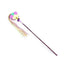 Creative Cat Toy Natural Feather Elasticity Pole Kitten Fishing Funny Cat Hairball With Bell Interactive Stick Fast Shipping