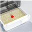 Hot Sale Easy Cleaning Closed Activated Carbon Deodorizing Semi-automatic Cat Litter Box