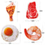 Canvas Dog Cat Toy Simulation Potato Sausage Bone Design Dog Stuffed Toys for Small Medium for Dogs Funny Game Puppy Accessories