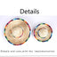 Chinese Tradition Straw Hats for Dogs  Wig Mexico Style Puppy Costume Cat Outfit Cat Supplies  Pet Accessories for Small Animal