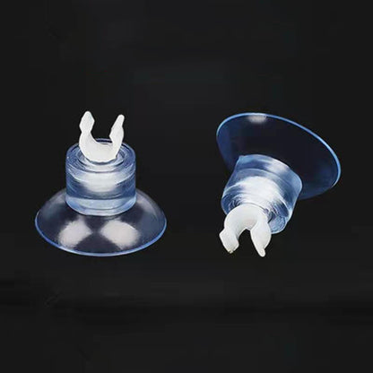 10Pcs/lot 4mm Aquarium Suction Cup Air Tube Holder Sucker for Fish Tank Pump Oxygen Air Tube Fixing Clip Accessories 4/5mm