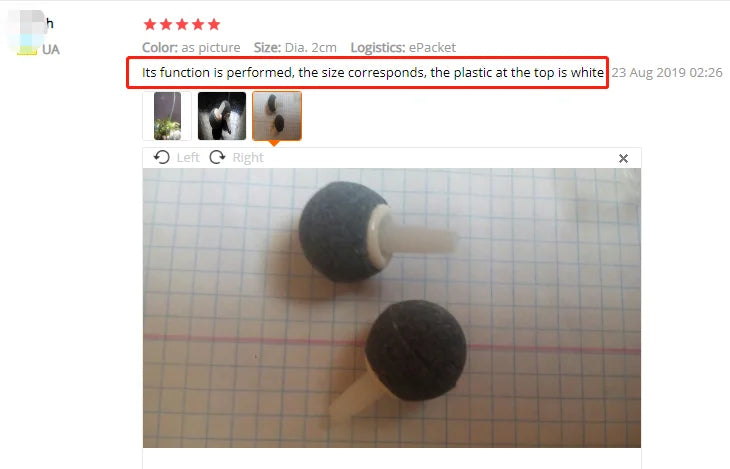 1Pcs 2cm/3cm/4cm/5cm Aquarium Round Shape Air Bubble Stone Aeration Aerator Fish Tank Pump Hydroponic Oxygen Plate Accessories