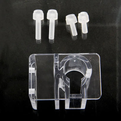 Acrylic Aquarium Reef Tank Tube Holder Water Pipe Hose Mount Bracket for 20mm Pipe Water Tubes Fixed Clip Fish Tank Hose Clamp