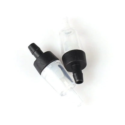 10pcs Plastic Aquarium Air Pump Check Valve Fish Tank 5 pcs One Way Non-Return Check Valve Aquarium Co2 System Air Pump