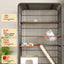 Pet Square Folding Foldable 3 Layer Big Cat Cage Villa Indoor Luxury 3 Tier Design Large Cage