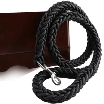 130cm Pet Dog Leash Double Row Adjustable Pet Collar Nylon Leash Double Colors Canvas For Medium Large Dogs Accessoires Hot-Sale