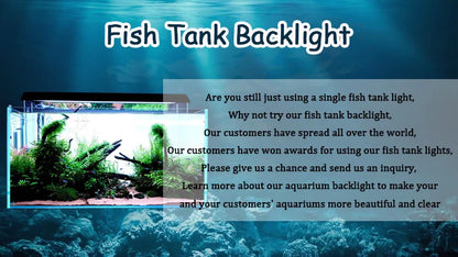 Customized Different Size Fish Tank Coral LED Aquarium fresh water plant fish light for tank