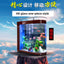 Small and medium-sized ultra-white glass hot bending tank bullet large screen ecological goldfish tank aquarium