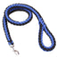 130cm Pet Dog Leash Double Row Adjustable Pet Collar Nylon Leash Double Colors Canvas For Medium Large Dogs Accessoires Hot-Sale