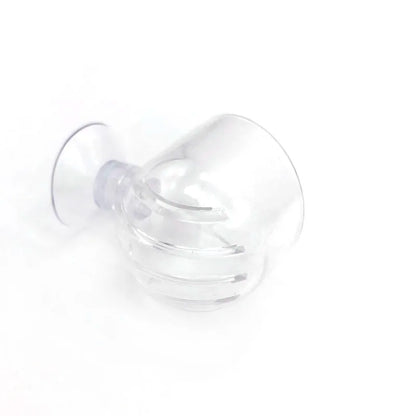 Acrylic Aquarium Feeder Fish Tank Mini Crystal Glass Pot Polka Water Potted Aquatic Planting Cylinder Cup Aquarium Plants Decor
