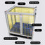 Langle Profile Dog Cage Cat Cage Folding House Pet Nest Aluminum Large Medium and Small Dog Thickened Iron Metal Solid CLASSICS