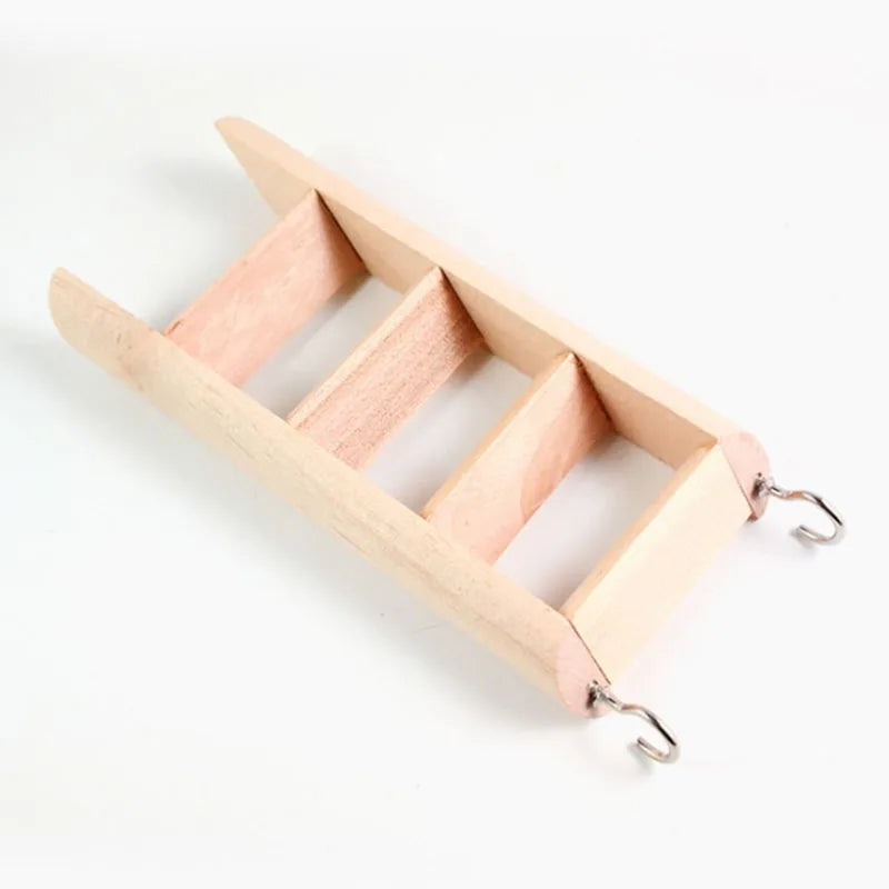Hamster Natural Wooden House Hamster Climbing Toy Small Pet Toys for Hamster Squirrel Guinea Pig Rat Small Animals Accessories