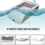 Luxury Large Enclosed Portable Automatic Cat Litter Toilet Auto Smart Intelligent Self Cleaning Cat litter box