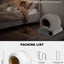 Factory Direct Sale Smart Cat Potty Closed Electric Self Cleaning Supplier Luxury Pet Automatic Cat Litter Box