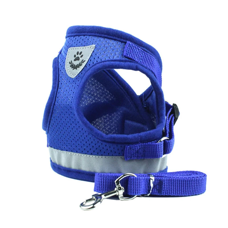 Reflective Pet Cat Harness and Leash Set for Cats Gotas Sphynx Harnesses Walking Dog Leash mascotas Accesorios szelki dla kota