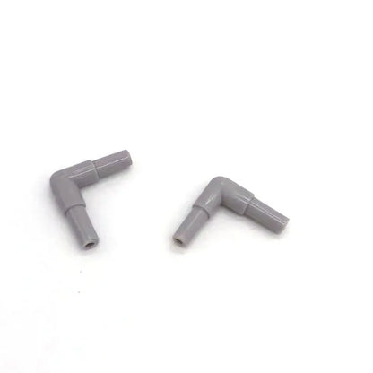 10pcs/lot 4mm Elbow Connector Aquarium Accessories Fish Tank Air Pump Connector Control Valve Air Pipe Tube Accessories 2021 New