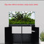 450L 119Gallon CADE Glass Aquarium Marine Fish Tanks With Cabinet