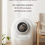 Smart Automatic Cat Litter Box with Self-Cleaning Feature round PP Plastic Easy Clean Mobile App Control Toilet Usage