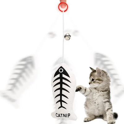 Creative Cat Toy Natural Feather Elasticity Pole Kitten Fishing Funny Cat Hairball With Bell Interactive Stick Fast Shipping