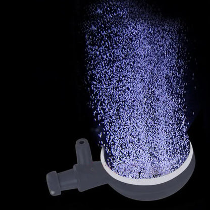 1/2Pcs Plastic Aquarium Air Stone Pond Fish Tank Pump Aerator Aeration Hydroponic Oxygen Air stone Accessories with Suction Cups