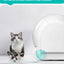 Tonepie 65L Automatic Smart Cat Litter Box Self Cleaning Fully Enclosed Cat Litter Box Pet Toilet Litter Tray English versions