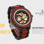 BOBO BIRD Wood Mechanical Watch Men Relogio Masculino Big Mens Watches Top Brand Luxury Timepieces erkek kol saati Dropshipping