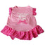Small Dog Summer Dresses Vest Top Clothes Puppy Pet Dress Skirt Coat Apparel Pets Cats Dog Shirts Dog Vests Pet Supplies