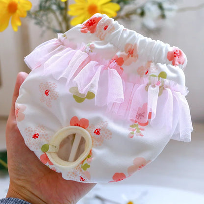 Washable Dog Period Panties Heat Dog Panties Stretchy Reusable Female Dog Diapers for Small Medium Dogs