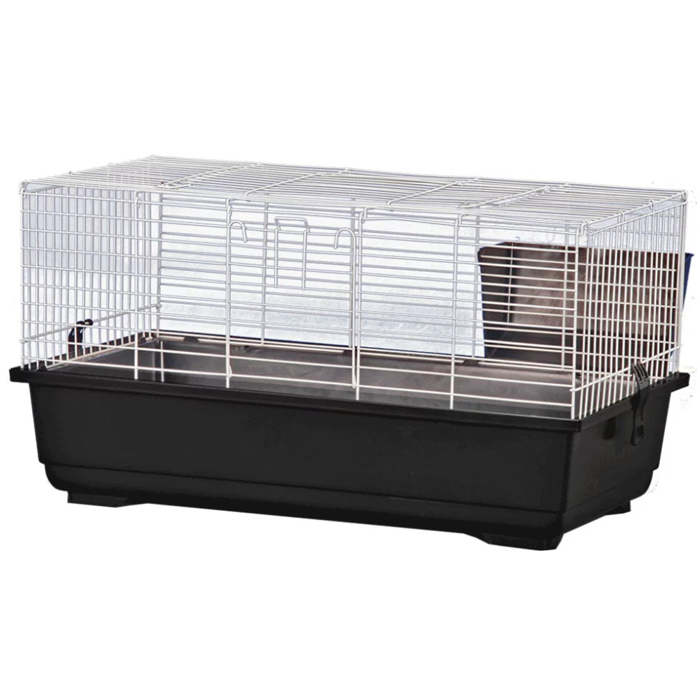 Small Animal Cage - Black 39"x22"x18"