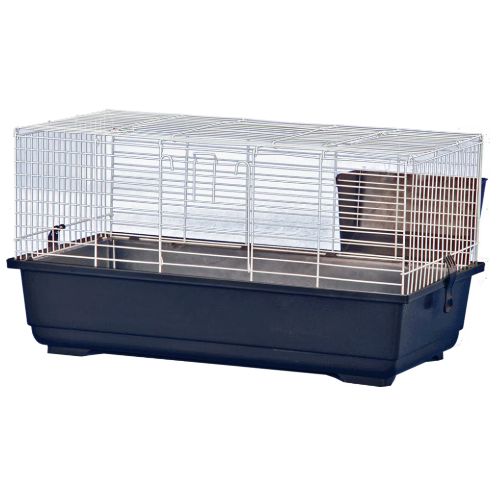 Small Animal Cage - Blue 24"x13"x13"