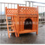 Teddy's Nest Kennel Wooden Cage Kennel Dog Furniture Small Double Deck Kennel Cat Villa Cat Nest Cattery