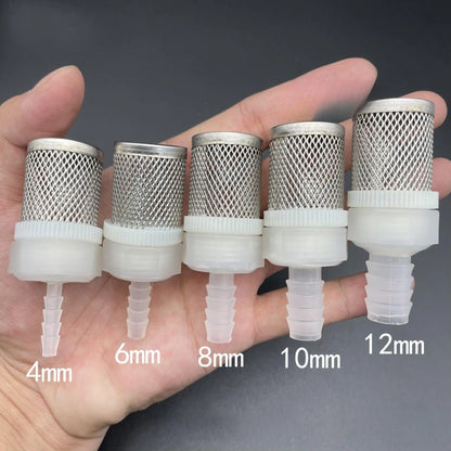 Stainless Steel Aquarium Filter Inlet Sleeve Mesh Shrimp Nets Special Shrimp Cylinder Filter Inflow Inlet Protect cessories New