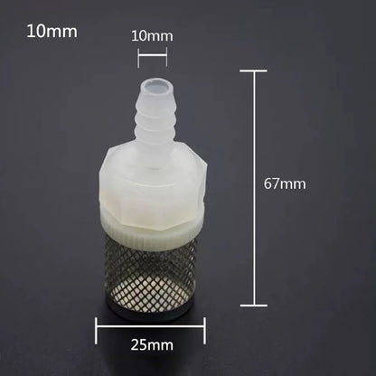 Stainless Steel Aquarium Filter Inlet Sleeve Mesh Shrimp Nets Special Shrimp Cylinder Filter Inflow Inlet Protect cessories New