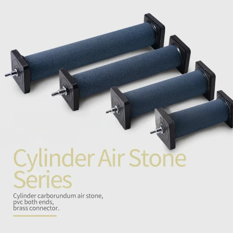 Air Stone Cylinder Bubble Diffuser Airstones for Aquarium Fish Tank Oxygen Pump Hydroponic Systems Fish Tank Accessories
