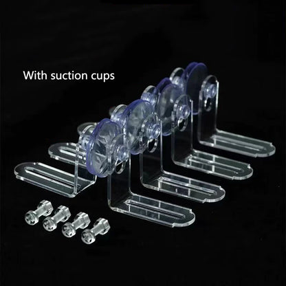 Transparent Acrylic Fish Tank Isolation Board Aquarium Grid Separation Separator Portable Water Supply Acrylic Divider Terrarium