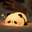 Cute Animal Silicone Night Light Patting Light, Rabbit Panda Octopus Robin Bird - for Room Decor, Gifts for Boys Girls Baby