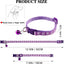 1pcs Pet Collar with Bell for Kitten  Puppie Small Animal Adjustable Nylon Collar with Cute Paw Print Pattern Guinea Pig Collar