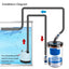 External Aquarium Canister Filter Quiet Sponge Filter Bucket No Pump Suitable for Seawater Freshwater Fish Tanks Seaweed Tanks