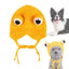 Dog Beanie Hat Windproof Medium Dog Warm Hat With Dreadlocks Dog Apparel For Outdoor Exercising Sleeping Walking Jogging