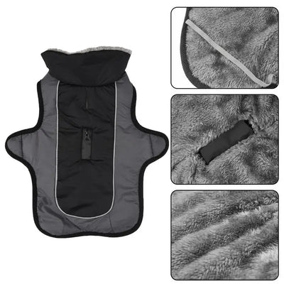 Dog Coat Warm Winter Jacket For Dogs Waterproof Winter Jacket Warm Vest Dog Clothes Winter Dog Clothes For Large Dogs And Pets