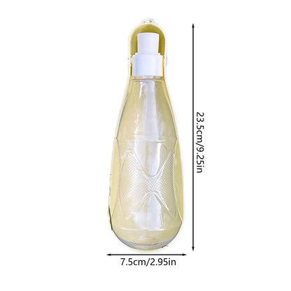 450ml Dog Water Bottle Dispenser Water Bottle Containers for Dogs Puppy Water Leak Proof Drinking Dispenser for Hiking Outdoor