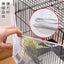Mesh Bird Cage Cover Shell Skirt Net Easy Cleaning Catcher Guard Bird Cage Stretchy Mesh Parrot Bird Cage Net Jaula Para Pajaros