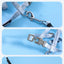 Cartoon Nylon Pet Dog Collar Accessories Anti Break Cat Small Puppy H-Shaped Harness Leash Set Travel Chihuahua Pet Accessories