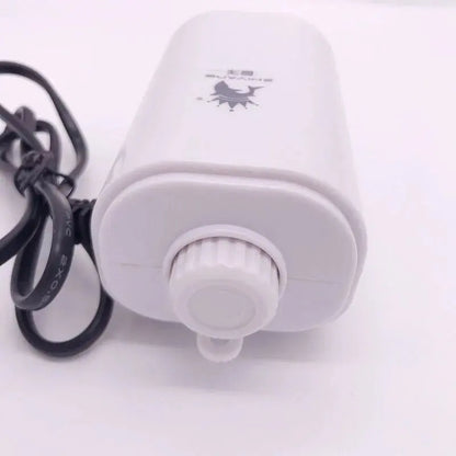 220V 3.5W 8W 12W Aquarium Air Pump Fish Tank Mini Air Compressor Oxygen Pump Aquarium Fish Tank Accessories Two Outputs Silent