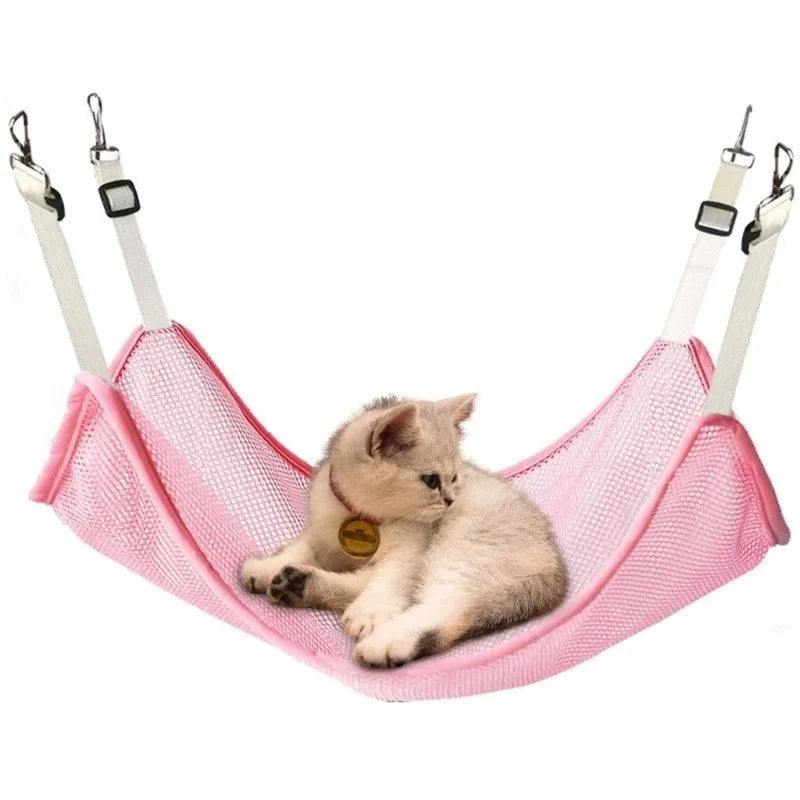 Cats Bed Summer Hammock Hammocks Hanging Accessories Pets Window Houses Beds Pet Things Balcon Kitten Furniture Hammack House