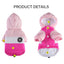 Dog Winter Coat Soft Warm Puppy Clothes Dog Coat Windproof Dog Jacket Comfortable Pets Cold Weather Coat For Medium Large Dog