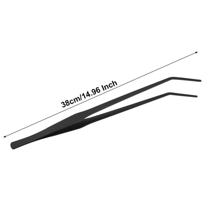 UXCELL Aquarium Tweezer Tools Fish Tank Cleaning Tool Water Plants Clipping Plier Grass Clip Steel Supplies Pet  Accessories