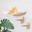 Wall Mounted Cat Tree Climbing Rope Wooden Cat Climbing Shelf with Sisal Rope Kitten Training Claw Grinding Indoor Cat Furniture