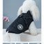 Pet Dog Jacket With Harness Winter Warm Dog Clothes For Labrador Waterproof Small Dog Coat Chihuahua French Bulldog Outfits